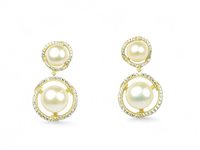 Pendientes Misis Mujer ARMONIA in Plata Perla OR10372